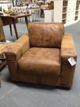 Sessel Scotland aus Leder