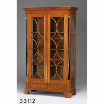 33112 WN Vitrine im Empire Stil 113.00 * 45.00 * 193.00 cm