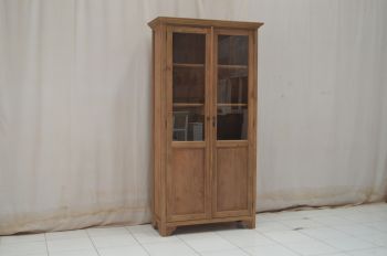 Teakvitrine Bianca in Renkum 195*100*40 cm