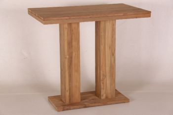 in5922 Stehtisch aus massiv Teak 100x070x070/110 cm