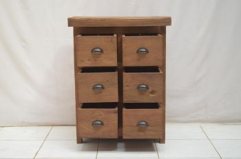 Ladenschrank Kasar 70x40x90 cm rustikal