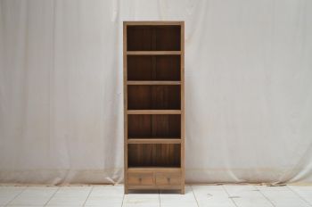 AB-807 Bücherschrank Halus 70x30x200 cm (glattes Holz)