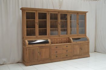 Teakaufsatzschrank Bastian - 300cm