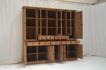 Teakaufsatzschrank Triz Kasar 240*50*247cm