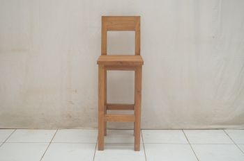 Teak-Barstuhl Martha Kasar 40 x 35 x 110 cm