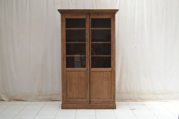 Teak-Vitrine Danielle Dengkleh 120*45*220 cm