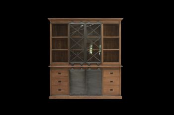 Dengkleh Aufsatzschrank Roda im Industrie-style