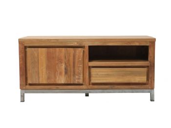 SMG-22 TV-Anrichte 120x45x50 cm Teakholz