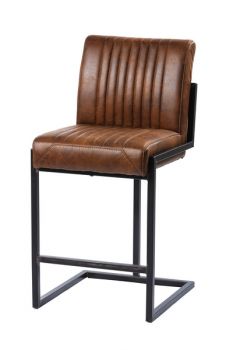 Barstuhl Verona Cognac, dunkelbraun o. Anthrazit