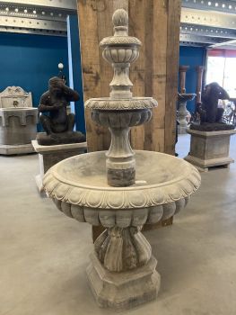 Natursteinbrunnen 3 Etagen