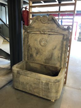 Stone wall fountain Avignon