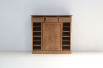 Schuhschrank 130 x 130 x 40 cm