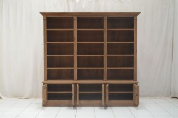 Bücherschrank Teak Baxi 230 cm