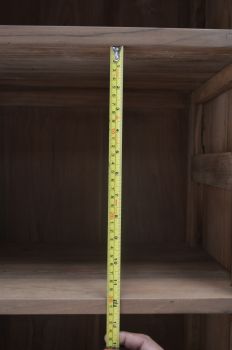 Bücherschrank Teak Baxi 230 cm