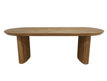 Gartentisch Malaga - Bein Lengkung 240 cm