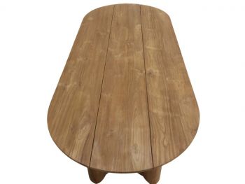 Gartentisch Malaga - Bein Lengkung 240 cm