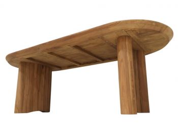 Gartentisch Malaga - Bein Lengkung 240 cm