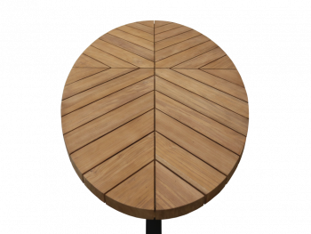 ovaler Garten-Teaktisch Daun