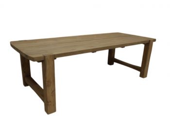 Teakgartentisch Blora Tebal 250x100x78 cm