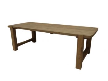 Teakgartentisch Blora Tebal 250x100x78 cm