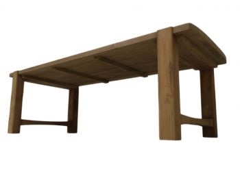 Teakgartentisch Blora Tebal 250x100x78 cm