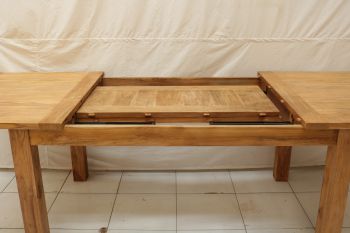 Teak-Ausziehtisch Kasar 160 cm