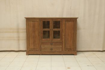 großes Highboard rustikal Dengkleh 180 x 130 cm