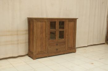 großes Highboard rustikal Dengkleh 180 x 130 cm