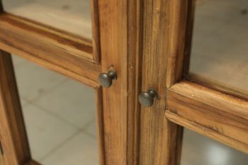 großes Highboard rustikal Dengkleh 180 x 130 cm