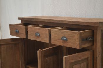 Highboard " Frank " 3 Türen 3 Schubladen rustikal