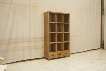 Regal für Bücher - 3 Laden nach Wunschmaß