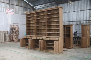 Riesenschrank Teak zerlegbar