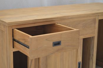 kleine Küchenzeile für Kühlschrank