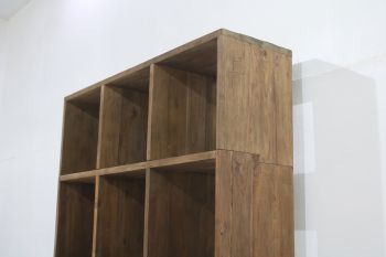 rustikales Regal zerlegbar 250 cm hoch