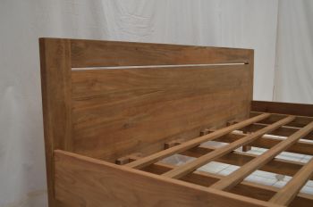 Teakbett " Stadi " Überlänge 220 x 200 cm