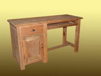 TS-47 kleiner Schreibtisch Teak 80*140*50 cm