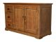 Dressoir TV 532 Teak 2 Türen, 3 Laden 120*50*73 cm
