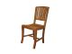 Teakstuhl "Darsyah" mit gebogener Sitzfläche