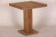 in5921 Esstisch aus massiv Teak mit Mittelfuß