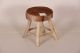 st1051 Ziegenfellhocker, 042x038x038 cm