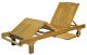 Liegestuhl "Lounger" aus Teak