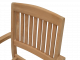 Teakstuhl "Stapel"