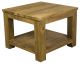 Couchtisch "Kasar", rechteckig mit Unterplatte