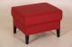 Hocker aus Stoff Kaiman, rot 60*50 cm