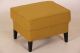 Hocker aus Stoff Monet, senf gelb, 60*50 cm