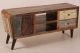six-ties tv Unterschrank 62 cm hoch, 1 Tür, 2 Schubladen