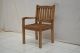 Stuhl "Beaufort" aus Teakholz Kasar