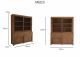 Vitrinenschrank Mees Dengkleh 180 cm