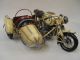 BL-017 Motorrad mit Beiwagen 36*16 cm