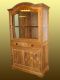 TS-66 Vitrine massives Teakholz 185*105*50 cm